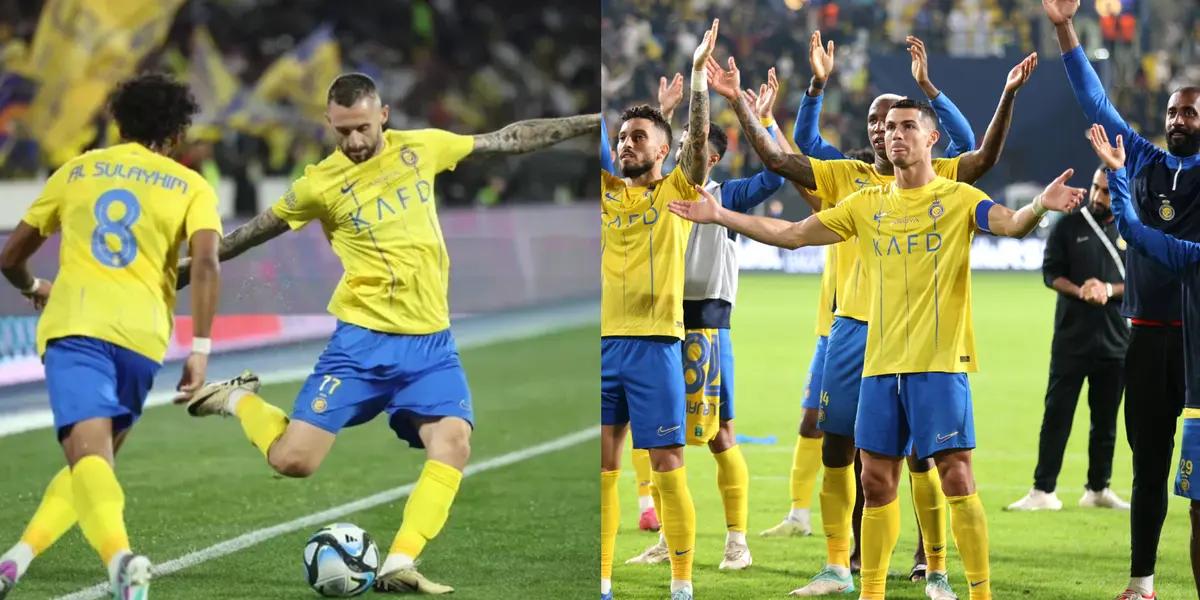 Al Nassr won 1-0 in the last minute with Cristiano Ronaldo on the pitch.