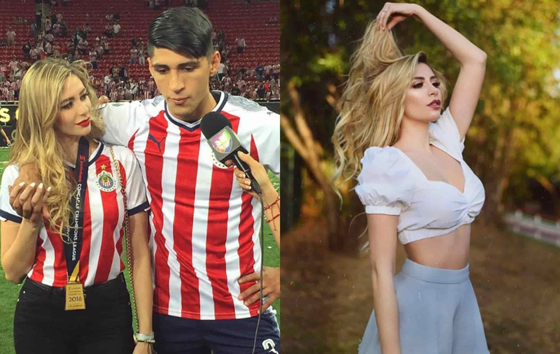 Alan Pulido and his wife Ileana Salas.