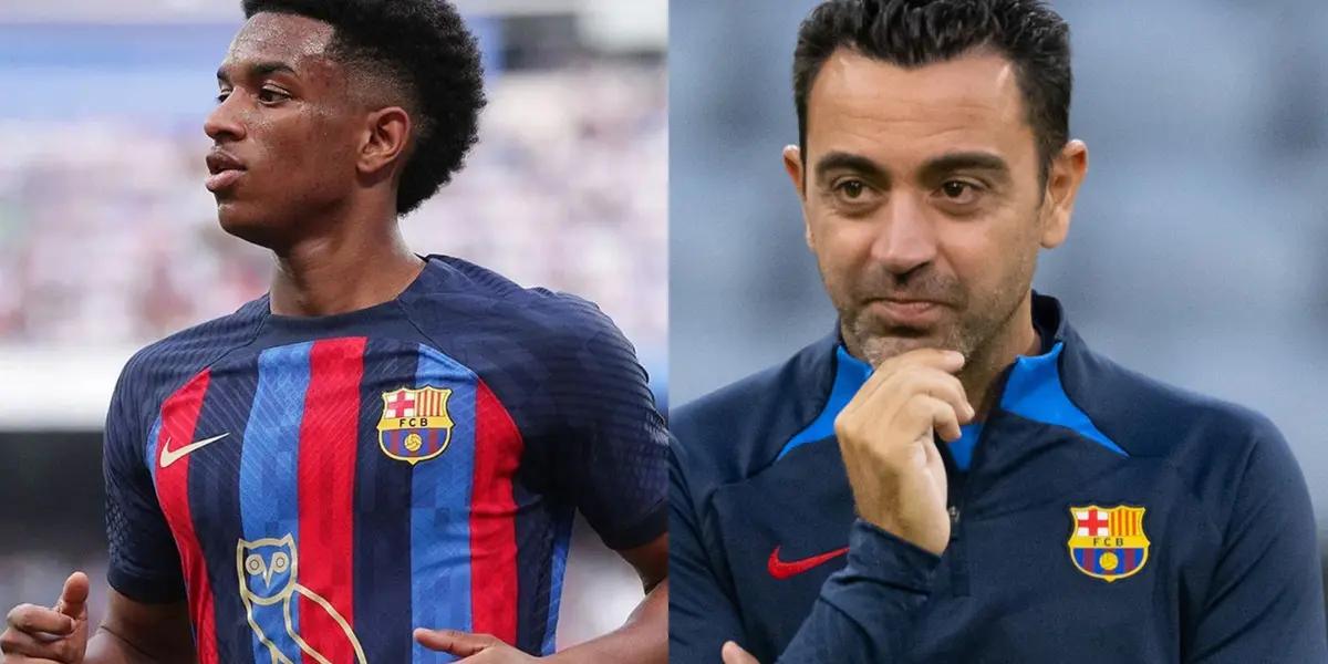 Alejandro Balde's future is not certain in Barcelona