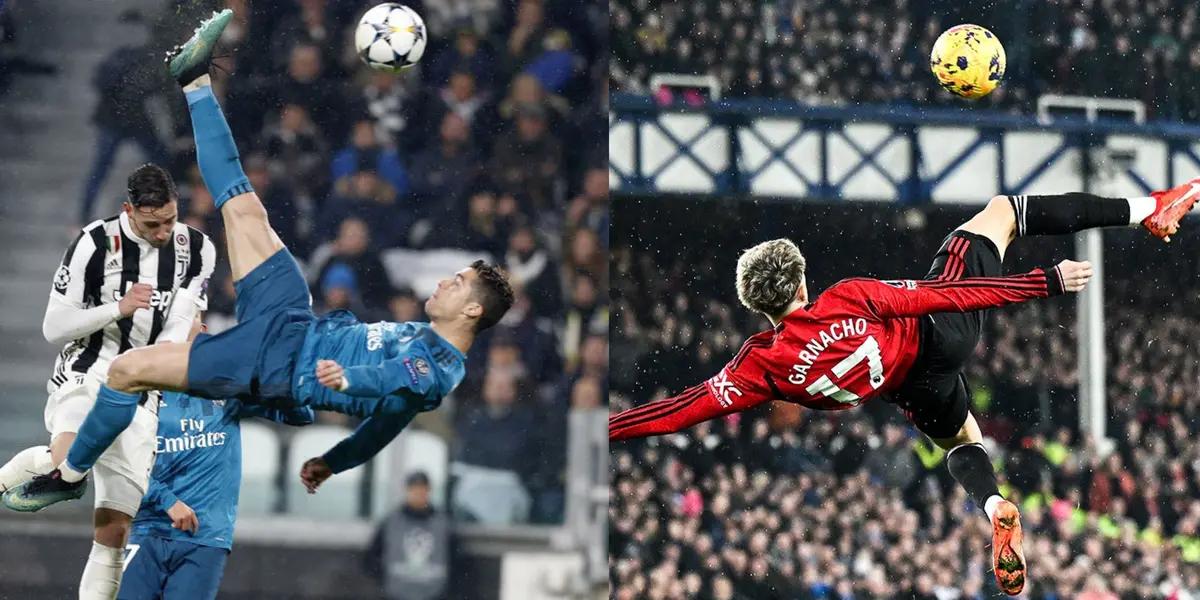 Alejandro Garnacho just scored a wonder goal against Everton.