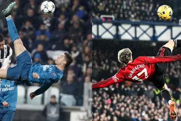 Alejandro Garnacho just scored a wonder goal against Everton.