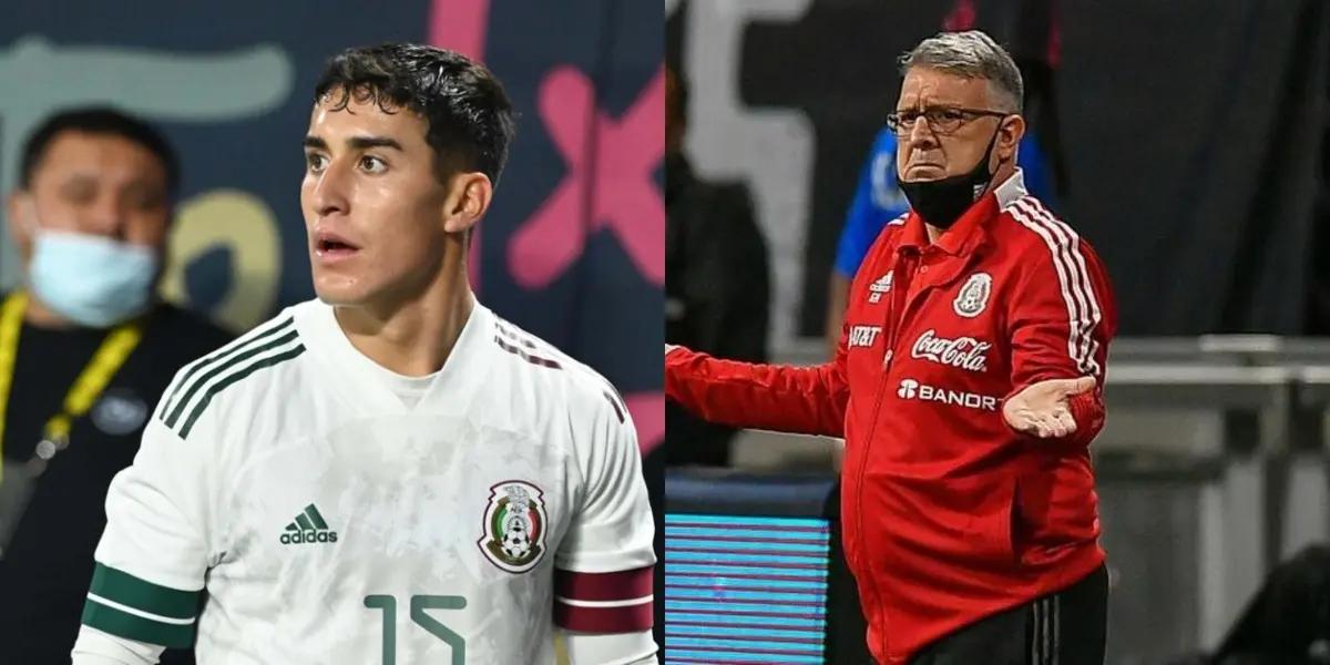 Alejandro Zendejas and Gerardo Martino can´t find an agreement for the Club America player to join El Tri, now this is how he reacts to the Mexican anthem.