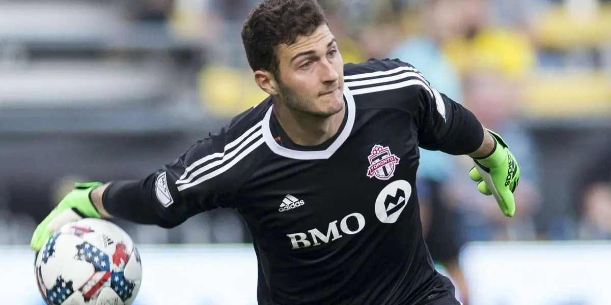 Alex Bono is right behind Quentin Westberg as the starting goalkeeper in Gregg Vanney's consideration. But he is confortable in his new role, and happy after achieving a 100 starts for Toronto FC.