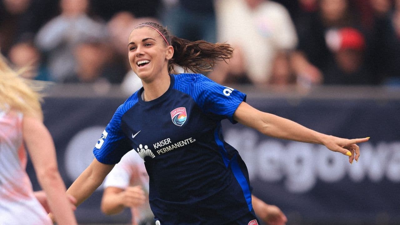 Alex Morgan currently plays for a team in the NWSL.