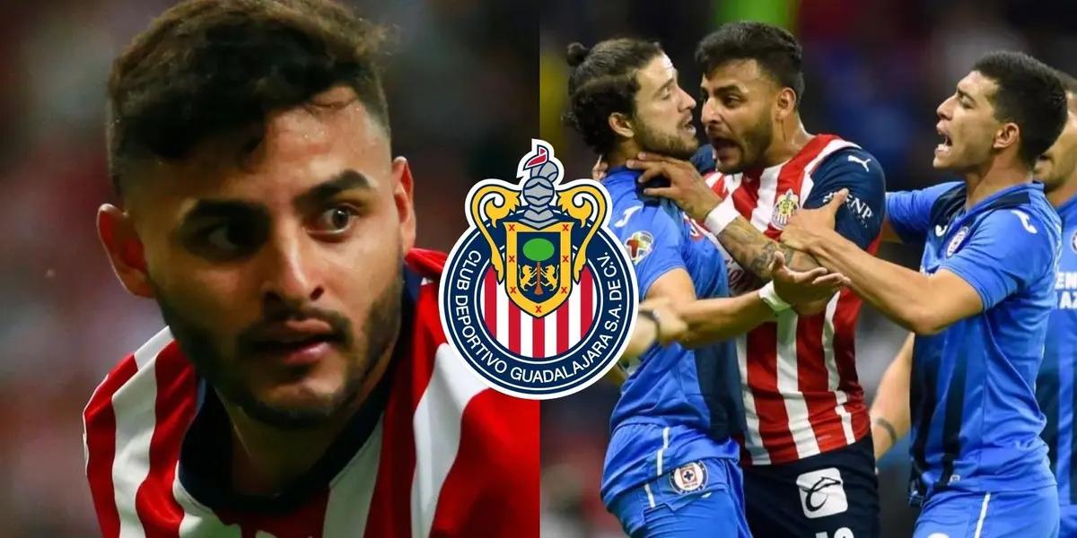 Alexis Vega could not stand it and sent claims against a teammate after the mistakes in the duel against Cruz Azul