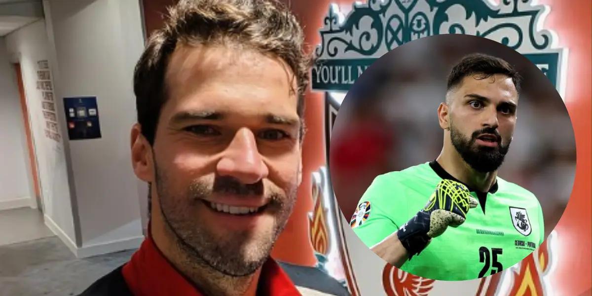 Alisson Becker. Photo: Liverpool networks.