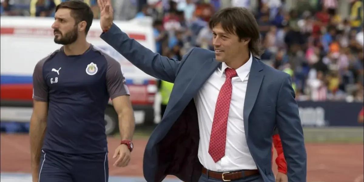 Almeyda coached El Rebaño from 2015 to 2018.
