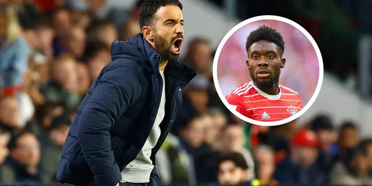 Alphonse Davies, Ruben Amorim Photo: Sky Sports, Fichajes