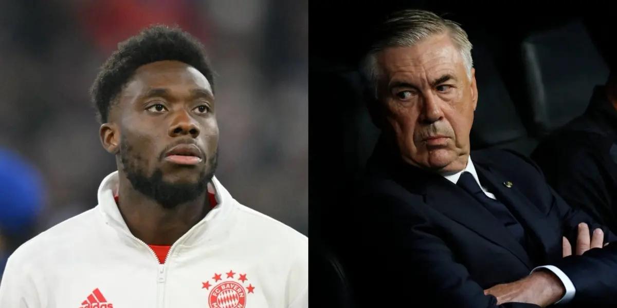 Alphonso Davies was named one of the Real Madrid's targets for the summer but could now reconsider.