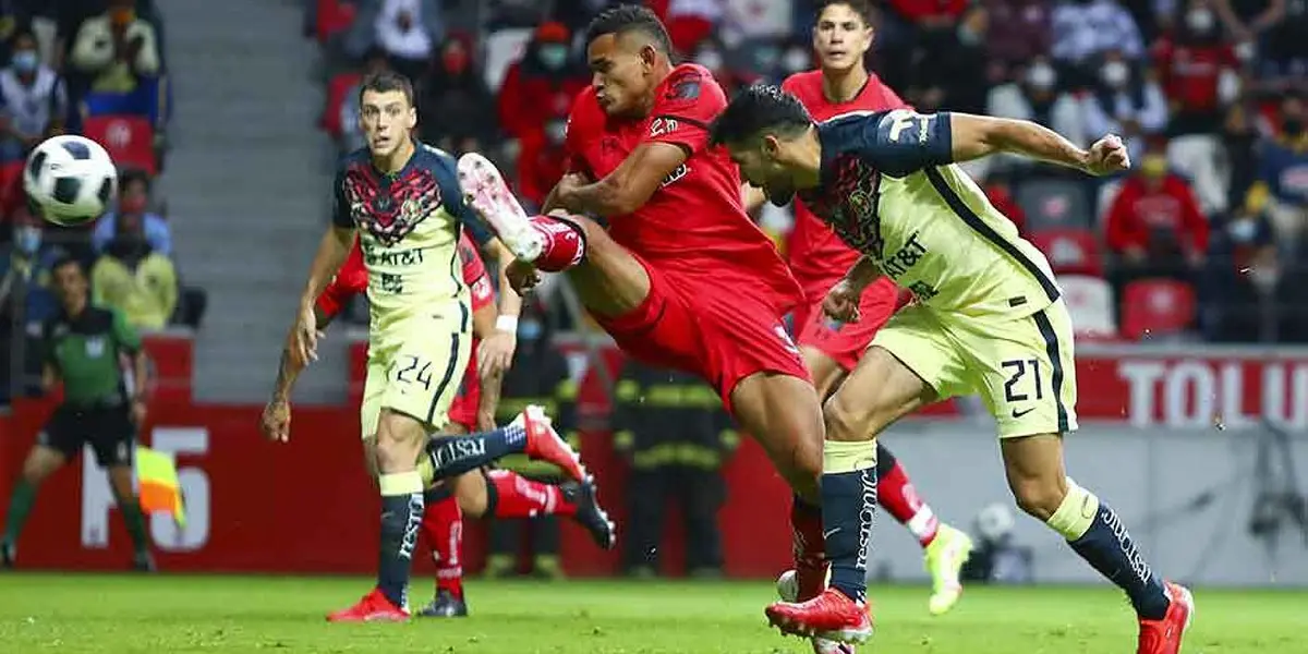 Although it is not considered a classic, America and Toluca always have something to talk about, given that they are two of the largest teams in the country.