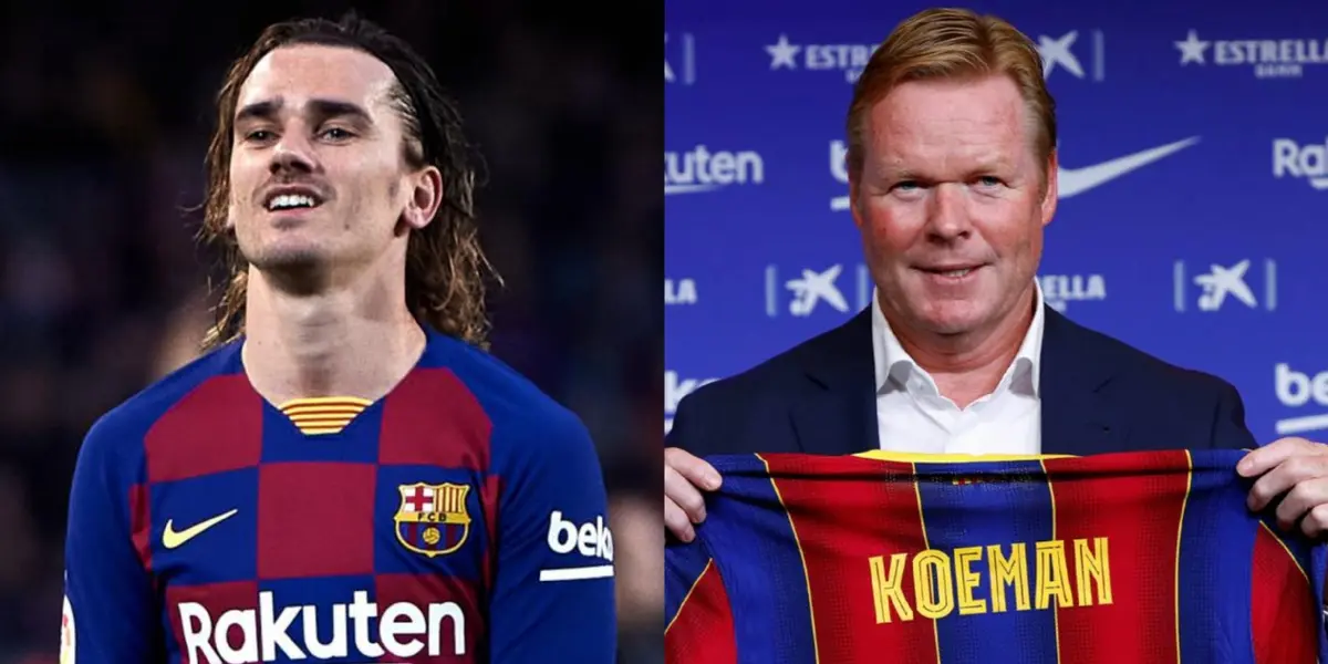 Although Koeman included Griezmann as a starter against Juventus, he would already be thinking about his departure from the club for 2021