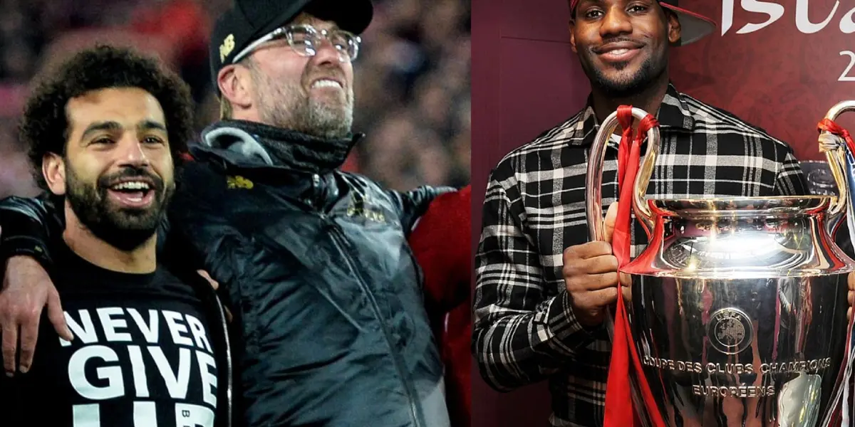 Although Lebron James has not played any Champions League game in which Liverpool was champion, the fans, Klopp and some players consider him within the team.
 