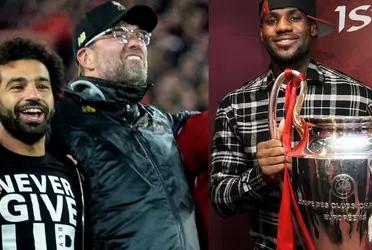 Although Lebron James has not played any Champions League game in which Liverpool was champion, the fans, Klopp and some players consider him within the team.