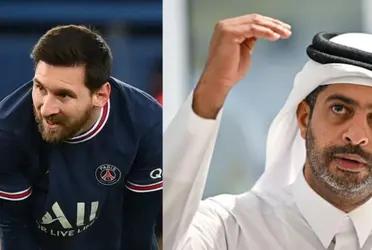 Although Leo's mind is on the World Cup, from France they reveal what the sheikh wants to do with the Parisian club