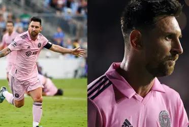 Although Messi is nominated for The Best, the gesture he'll have with Miami