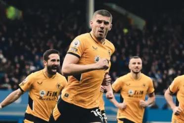 Although the Mexican player did not score, his club won by the minimum against the Toffees.