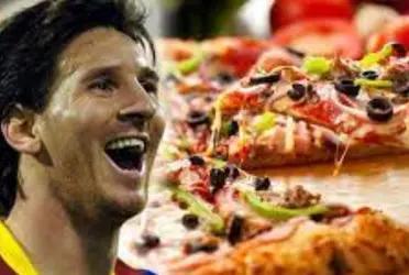 Although they gave Messi cheese pizza after the games, there was one drink they didn't let him drink.