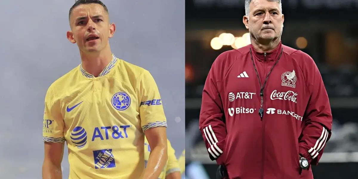 Alvaro Fidalgo continues at a high level with Club America and the Mexican national team is already keeping an eye on him.