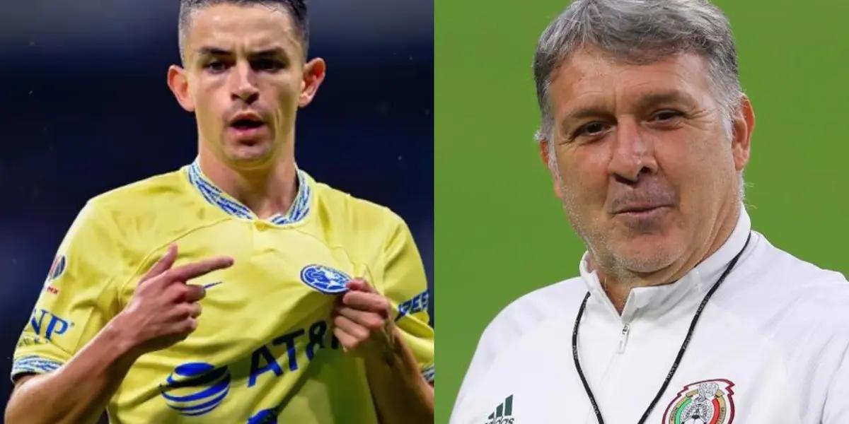 Álvaro Fidalgo is one of the best players in the Eagles' squad. Gerardo Martino would consider him and there is already one who would leave his position for the Spaniard.