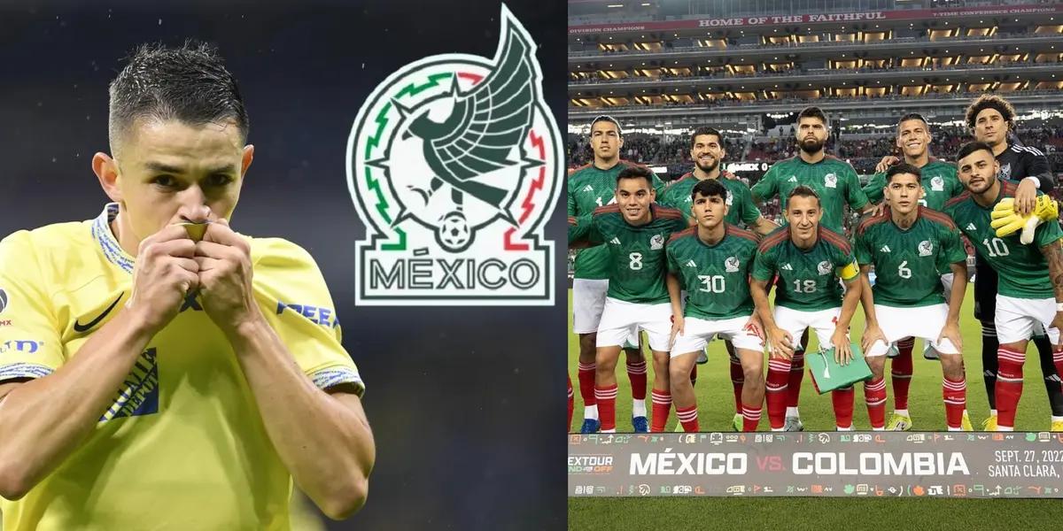 Álvaro Fidalgo is one of the stars that América has, showing his quality soccer against Puebla. This is what he would ask to sign for El Tri now.