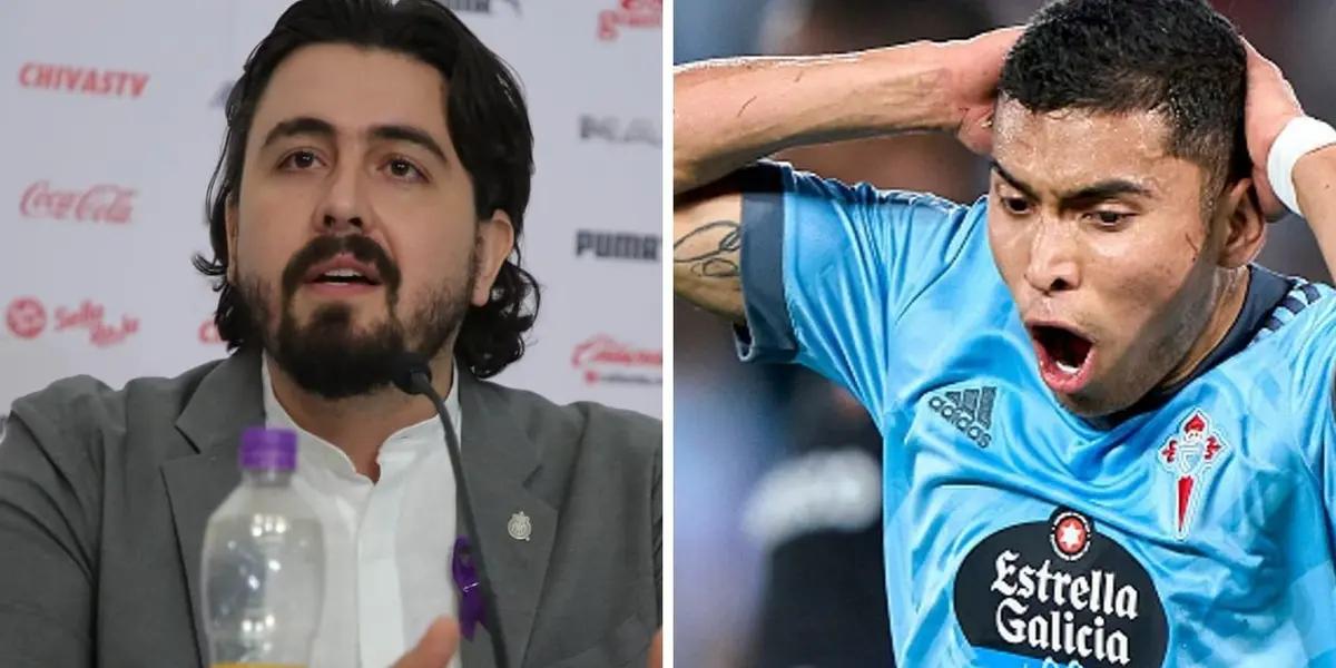 Amaury Vergara fails to secure another signing for Chivas and will lose Orbelín Pineda.