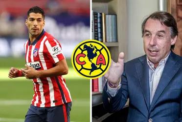 América is looking for a center forward and the fans are excited about Luis Suárez, a multinational company worth US$180 billion could get him.