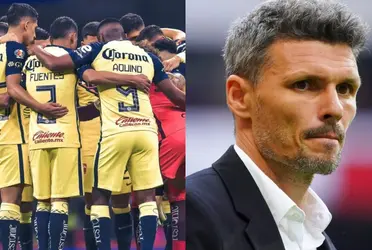 América's scholarship ran out after the match between the Azulcremas and Rayados  