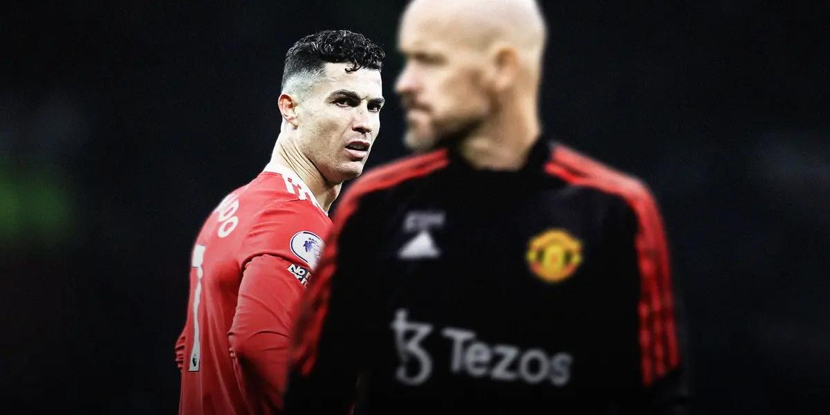 Amid rumors about his possible departure, the Portuguese returned to play with United in the friendly against Rayo Vallecano