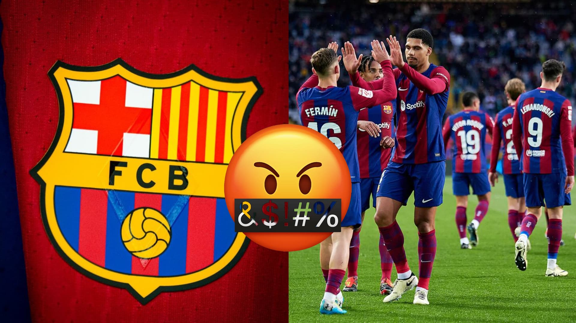 An FC Barcelona player confronted a fan for insulting him.