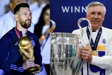 Ancelotti asked about Messi winning the World Cup and his answer turns the world upside down