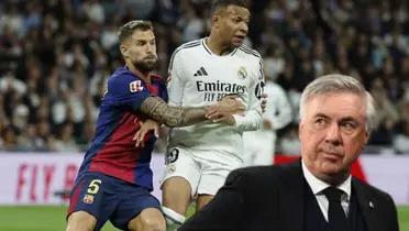 Ancelotti en el Madrid vs Barcelona/FOTO: UEFA