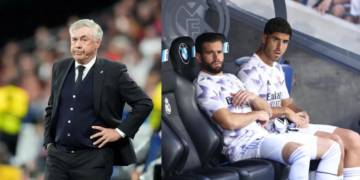 Ancelotti made clear one again that he does not count with this Real Madrid player.