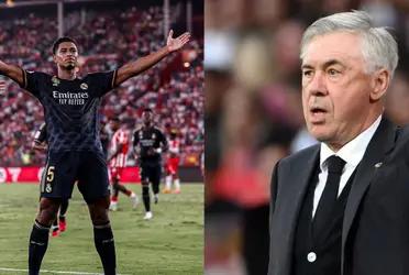 Ancelotti's message to Bellingham after his exhibition against Almería
