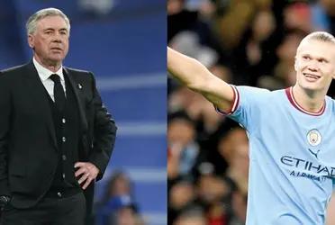Ancelotti's unexpected decision that makes Erling Haaland happy in the Champions League