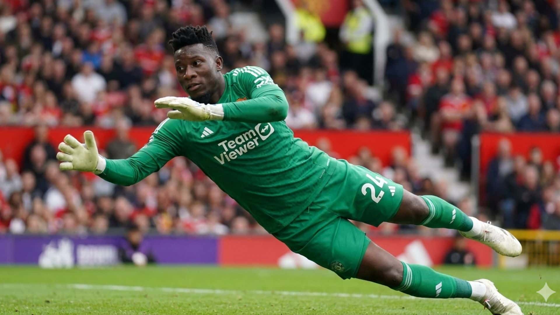 André Onana will leave Manchester United in the next summer transfer - Picture created by AI