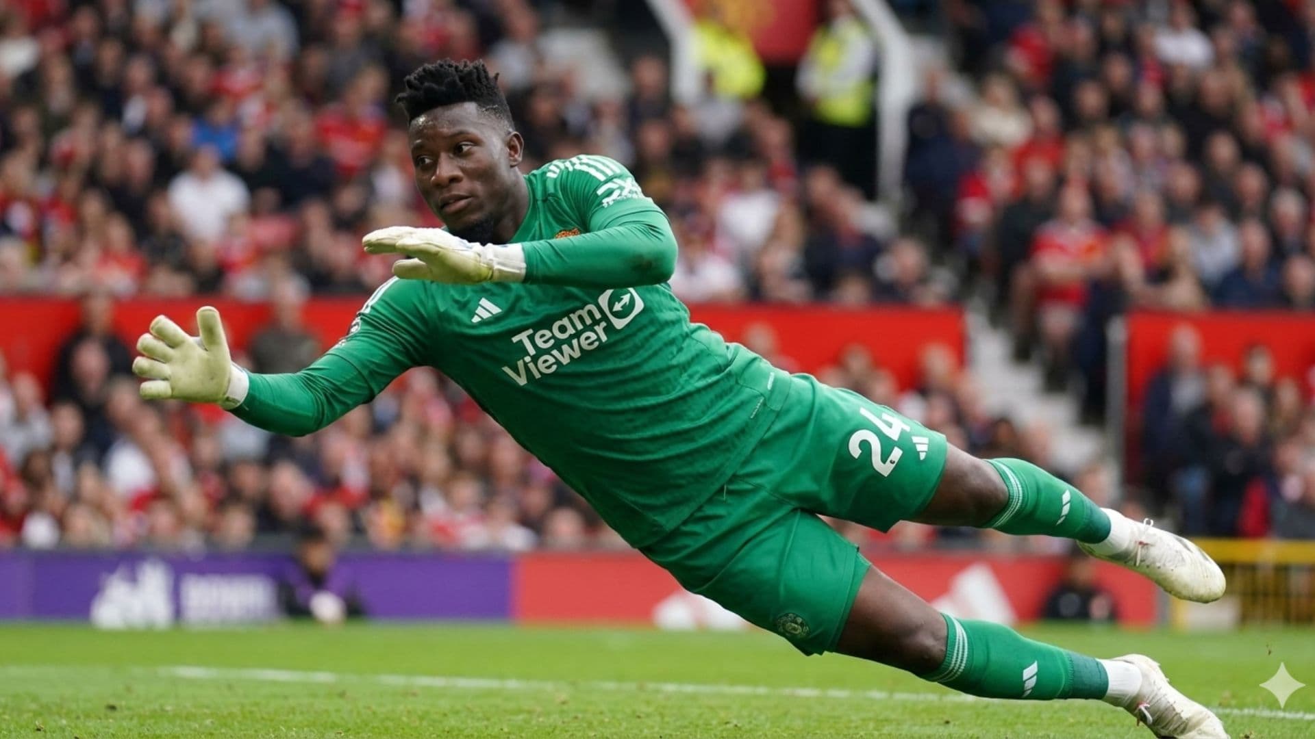 André Onana will leave Manchester United in the next summer transfer - Picture created by AI