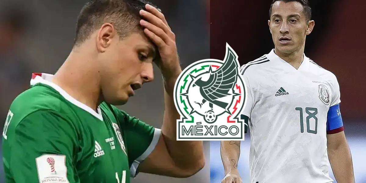 Andres Guardado does not share the idea of Javier Hernandez returning to El Tri and this is what he did to veto it.