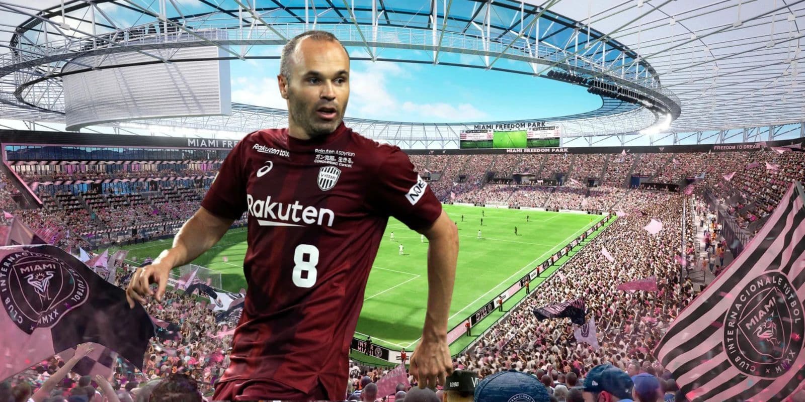 Andrés Iniesta will not play with Lionel Messi at Inter Miami