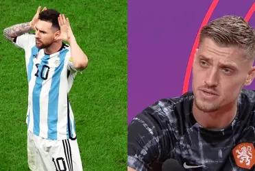 Andries Noppert was humiliated by the captain of the Argentine team, who scored two penalty goals