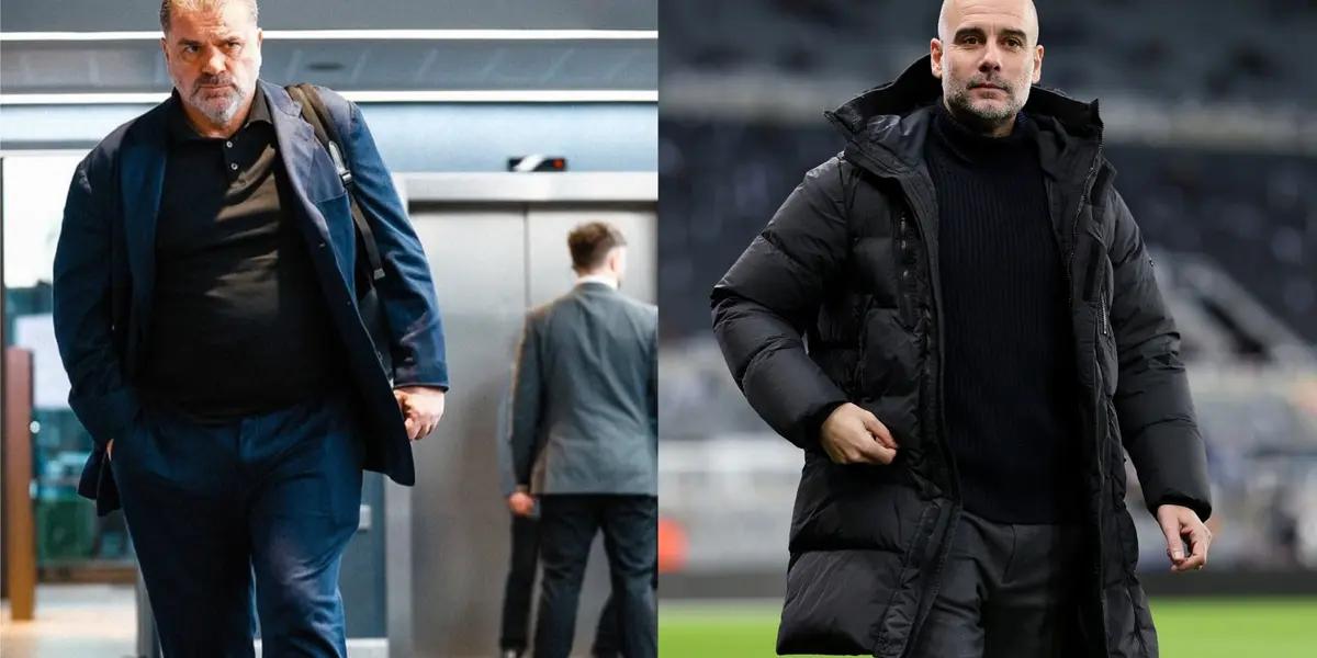 Ange Postecoglou and Pep Guardiola have put out their line ups for the fourth round of the FA Cup.