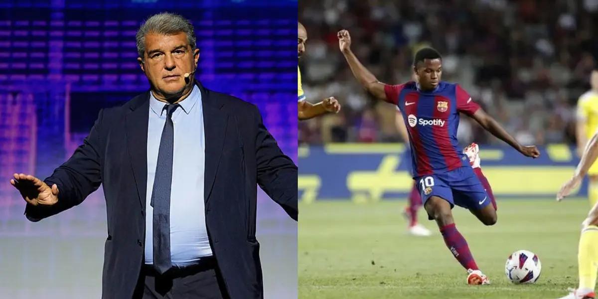 Ansu Fati is a new Brighton player and one of the reasons for his signing is revealed