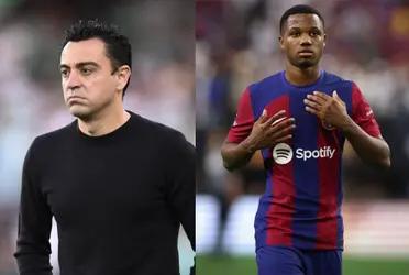 Ansu played important minutes against Cadiz