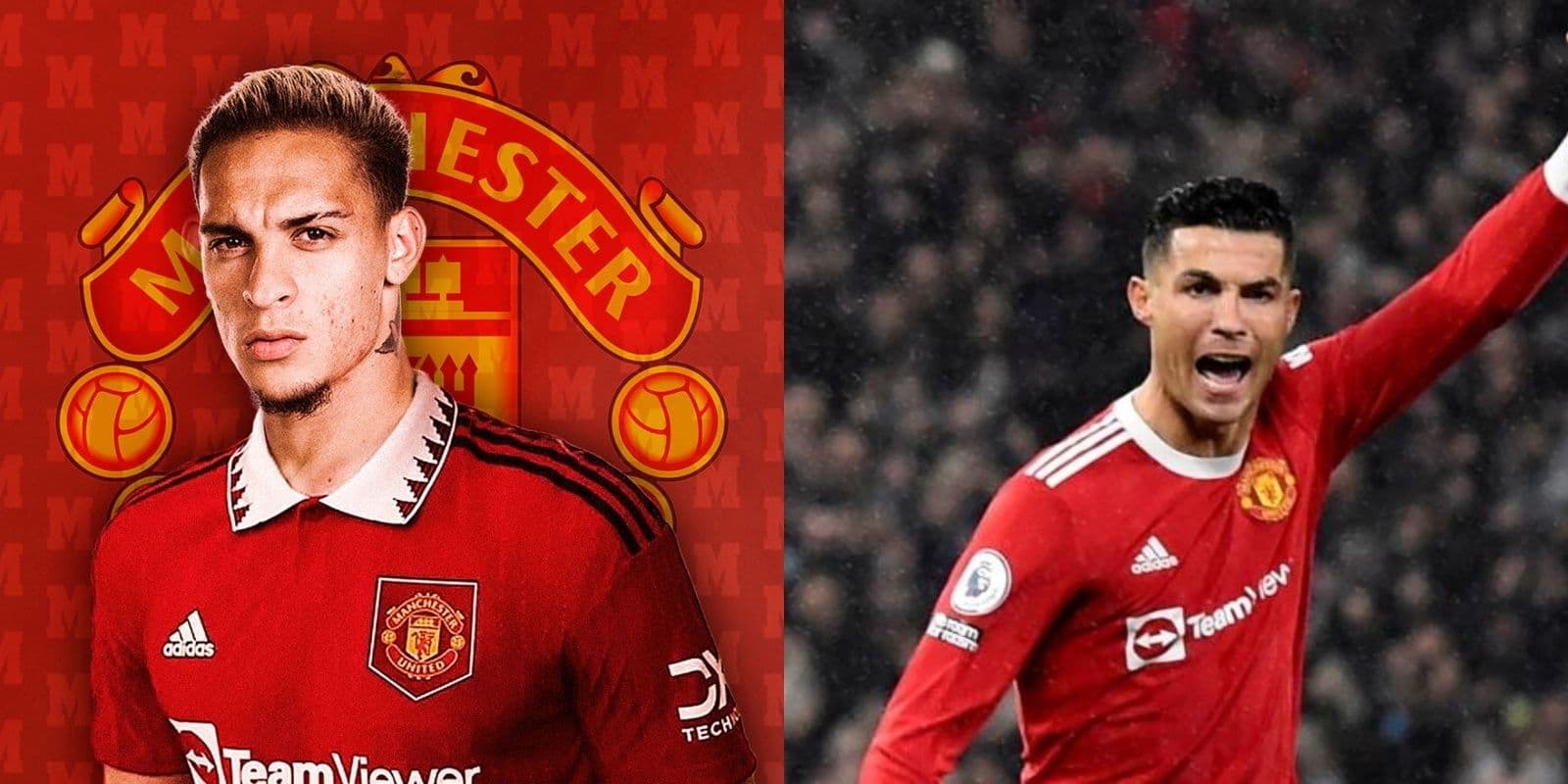 Antony is Cristiano Ronaldo's new rival at Manchester United
