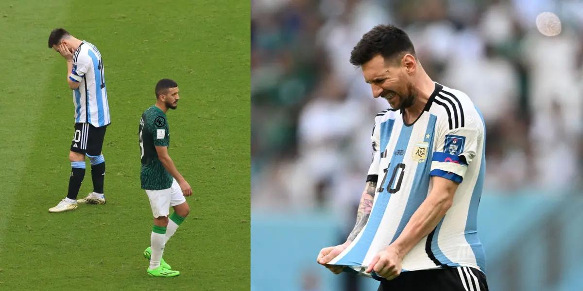 Argentina and Messi won, but there's some bad news he got.