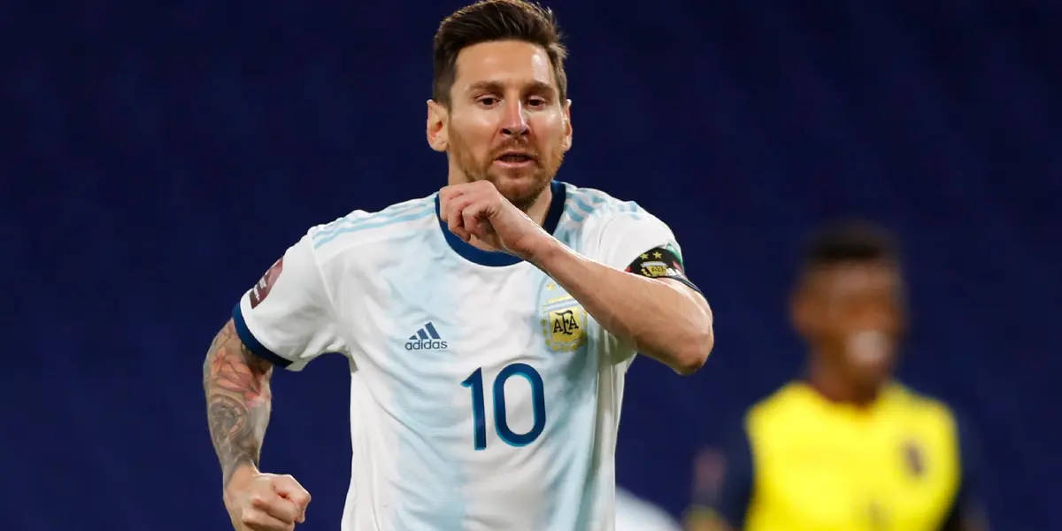 Argentina defeated Ecuador by just one goal at the start of the road to Qatar 2022 and a player from the U.S. league achieved to control La Pulga's attacks.