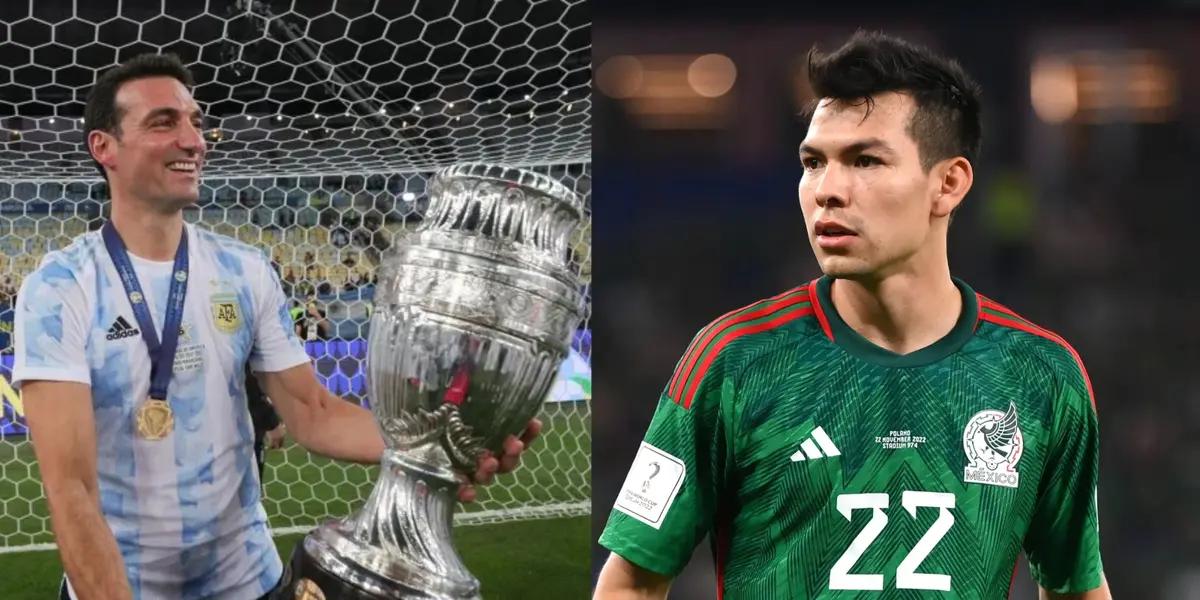 Argentina suffered against Mexico, according to Lionel Scaloni, now what the South American press says after El Tri's return to Copa America