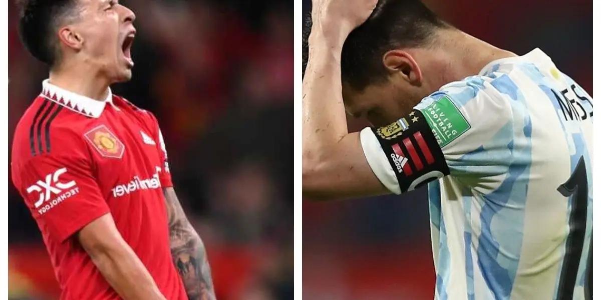 Argentina team monitoring Lisandro Martinez's fitness