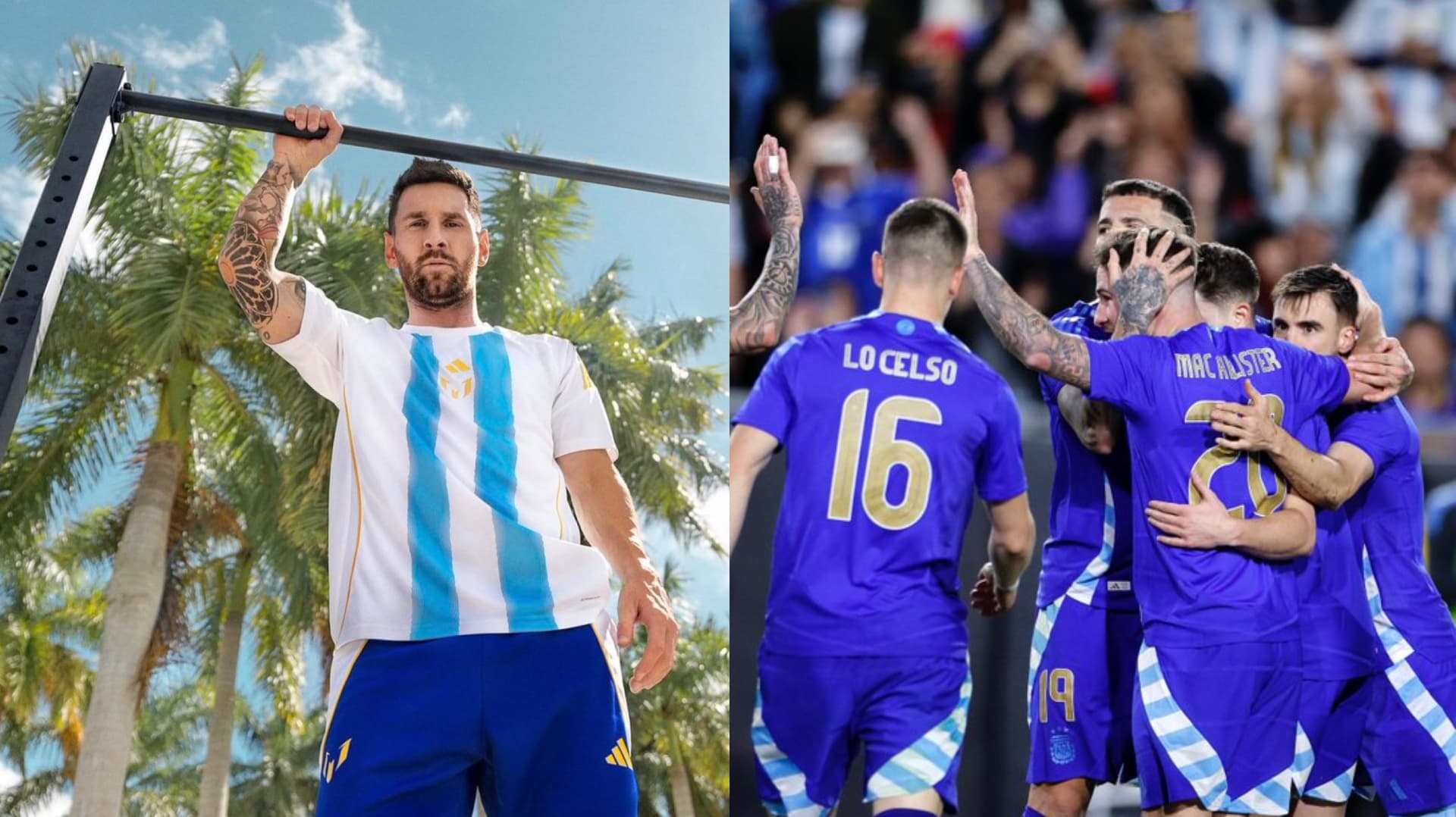 Argentina wins 3-1 in the US without Lionel Messi.