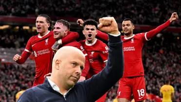 Arne Slot and Livepool Team. Photo Liverpool FC