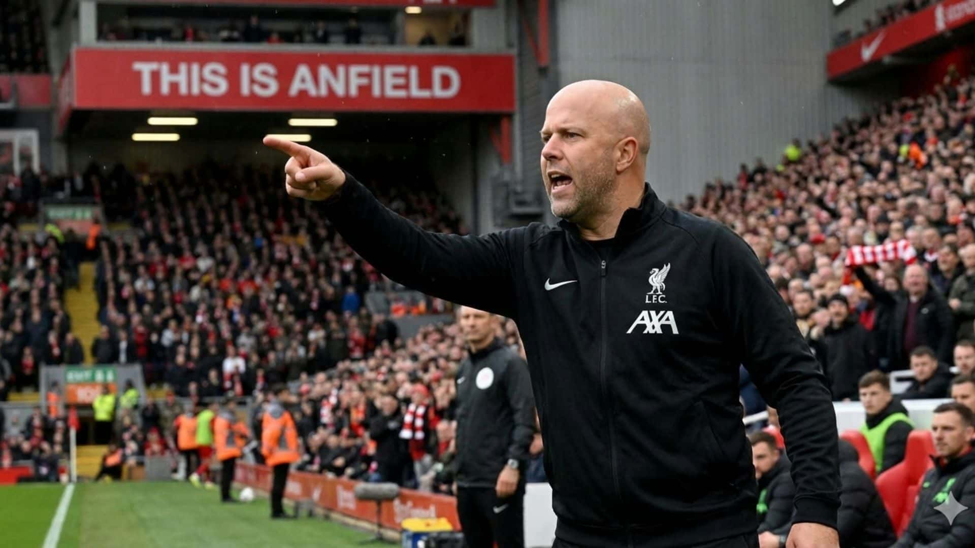 Arne Slot was mad after Liverpool's defeat against Wolverhampton
